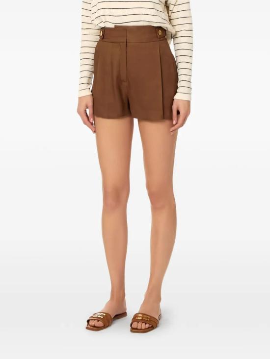 26SS 엘리자베타프랜치 숏팬츠 SH01162E2 BROWN - ELISABETTA FRANCHI