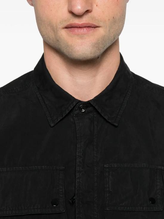 26SS 씨피 컴퍼니 반팔 셔츠 20CMSH064A005153D999 BLACK - C.P. COMPANY