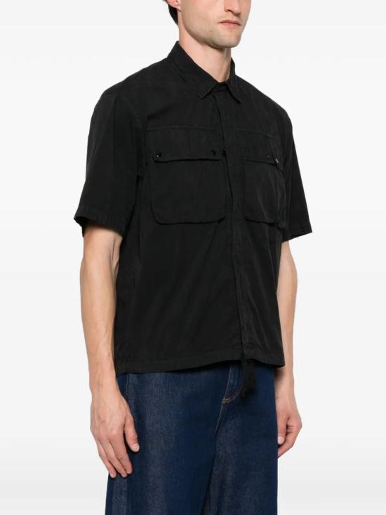 26SS 씨피 컴퍼니 반팔 셔츠 20CMSH064A005153D999 BLACK - C.P. COMPANY