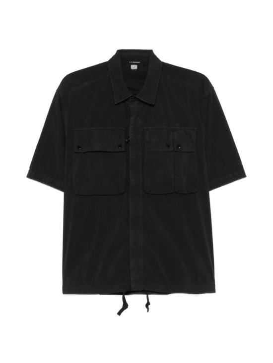 26SS 씨피 컴퍼니 반팔 셔츠 20CMSH064A005153D999 BLACK
