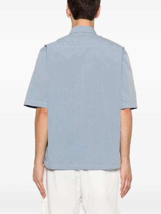 26SS 씨피 컴퍼니 반팔 셔츠 20CMSH064A005153D809 BLUE - C.P. COMPANY