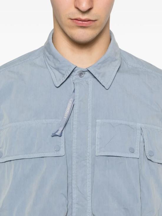 26SS 씨피 컴퍼니 반팔 셔츠 20CMSH064A005153D809 BLUE - C.P. COMPANY