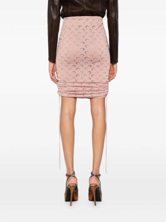 26SS 마린세르 롱 스커트 WSK142ACKNI0545PK00 PINK - MARINE SERRE