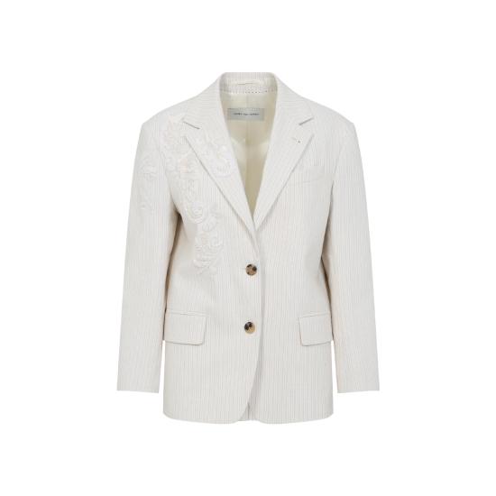 26SS 드리스 반 노튼 수트 자켓 2610104233360 5 NUDE NEUTRALS