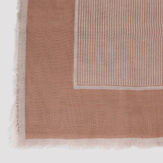 26SS 생로랑 머플러/스카프 8624403YR65 6300 BROWN - SAINT LAURENT
