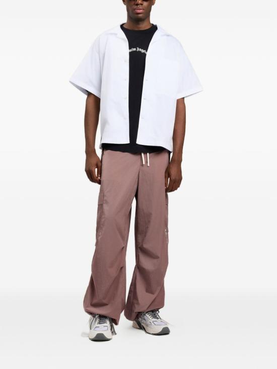 26SS 팜앤젤스 반팔 티셔츠 PMAA10BS26JER0071003 BLACK OFF WHITE - PALM ANGELS