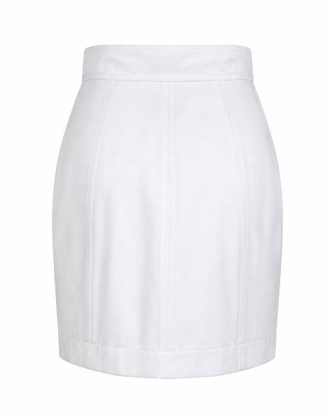 26SS 엘리자베타프랜치 미디 스커트 GO16961E2360 AVORIO - ELISABETTA FRANCHI