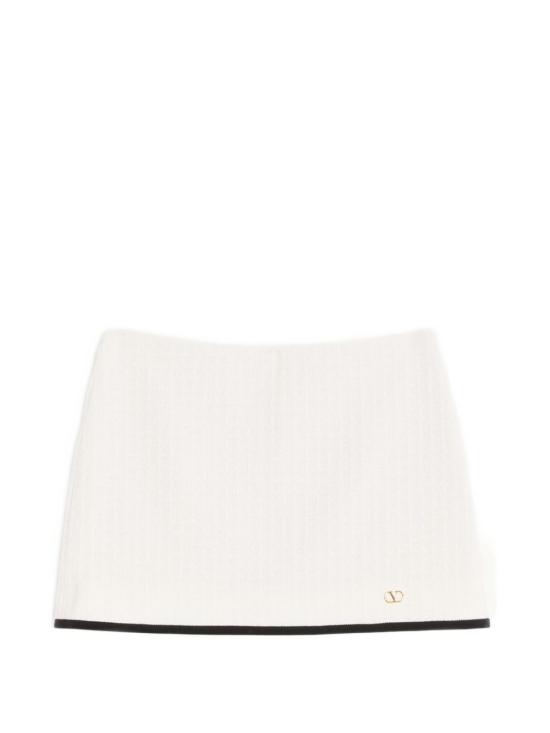 26FW 발렌티노 가라바니 숏 스커트 BRAF90ACVCBJ WHITE