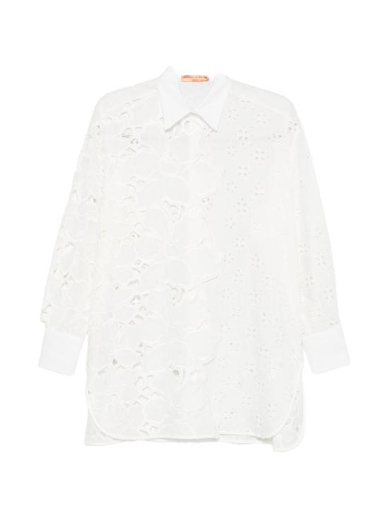 26SS 에르마노 설비노 셔츠 D484K605QYD10602 BIANCO