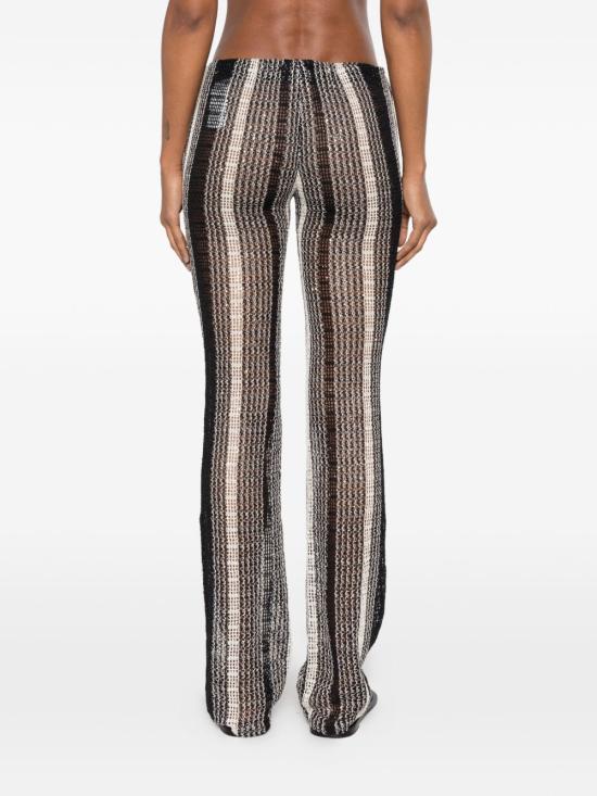 26SS 미소니 스트레이트 팬츠 MS26SI06BV00J7S91SR BLACK - MISSONI