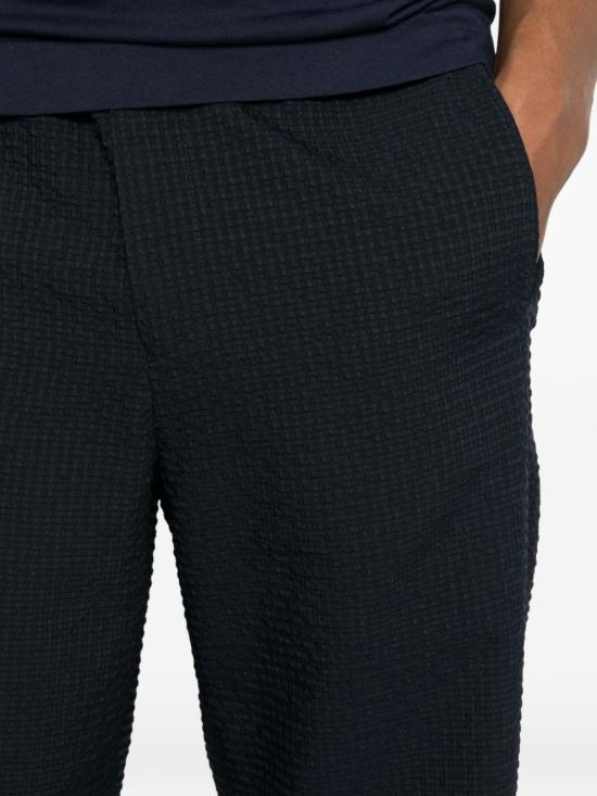 26SS 엠포리오 아르마니 스트레이트 팬츠 EM005518TE20392UB109 BLU - EMPORIO ARMANI