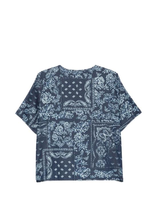 26SS 엠포리오 아르마니 반팔 티셔츠 EW003486AF21079FB002 BLU - EMPORIO ARMANI