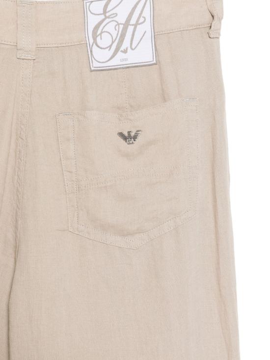 26SS 엠포리오 아르마니 스트레이트 팬츠 EW000749AF12679U8016 BEIGE - EMPORIO ARMANI