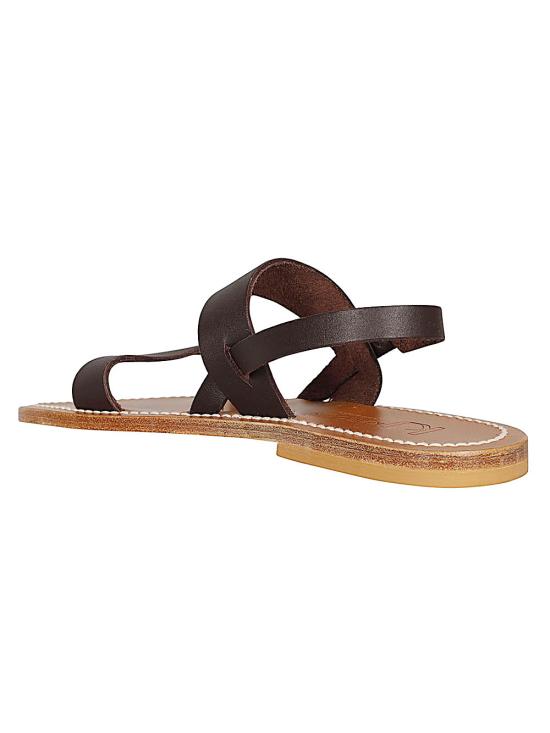 26SS 케이자크 샌들 0C200302PUL LEATHER BROWN - K JACQUES