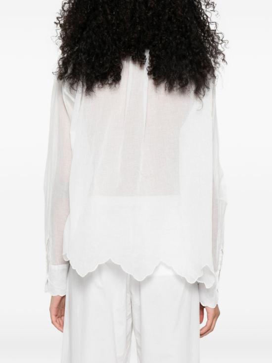 26SS 포르테포르테 블라우스 14851MYSHIRTCRYSTAL BIANCO - FORTE FORTE