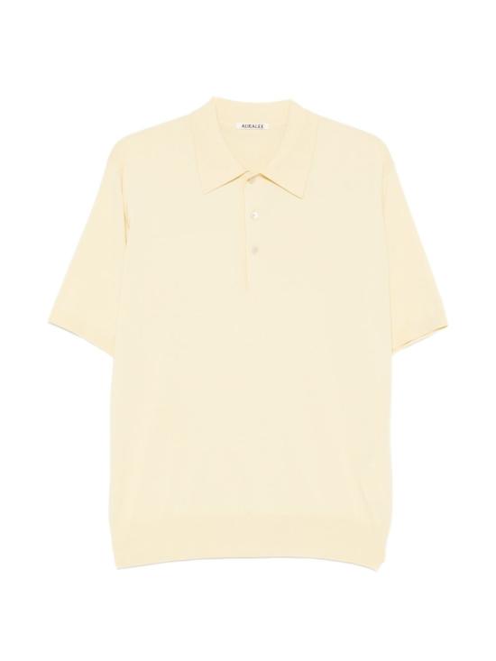 26SS 오라리 반팔 티셔츠 A26SP03KAYELLOWBEIGE GIALLO