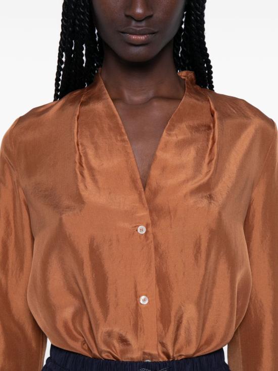 26SS 포르테포르테 블라우스 14859MYSHIRTBRONZE BRONZO - FORTE FORTE