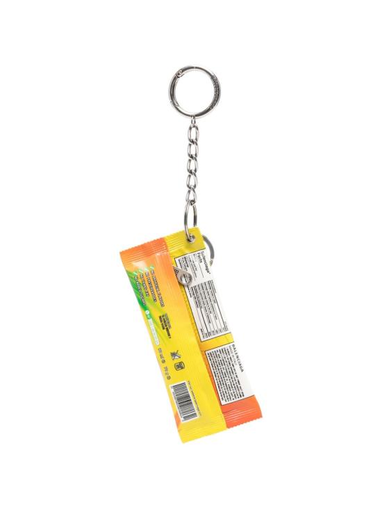 26SS 발렌시아가 스낵 파우치 키체인 참 8475072AB637420 GIALLO - BALENCIAGA