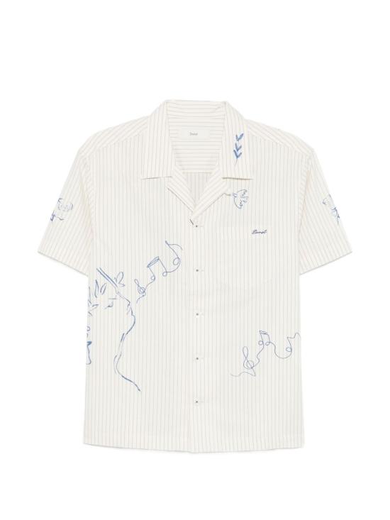 26SS 던스트 셔츠 UDSH6B121B1 BIANCO