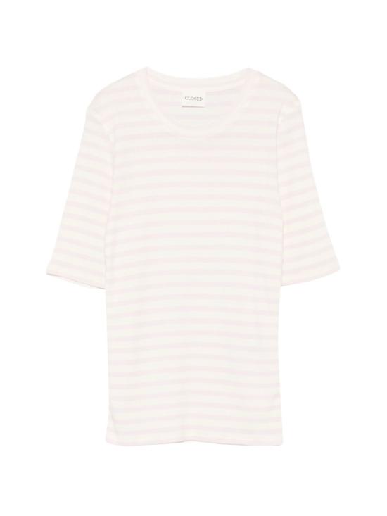 26SS 클로즈드 반팔 티셔츠 C95025420ST865 ROSA
