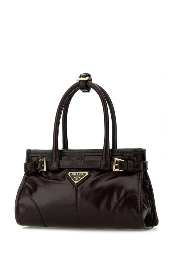  프라다 보니 미니 핸드백 1BA4862CYR F01D6 BROWN - PRADA