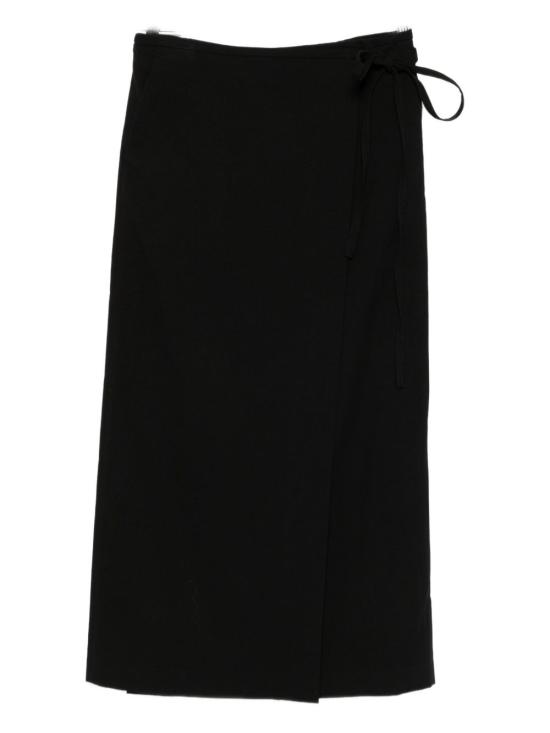 25FW 던스트 미디 스커트 UDSK5C207BK BLACK