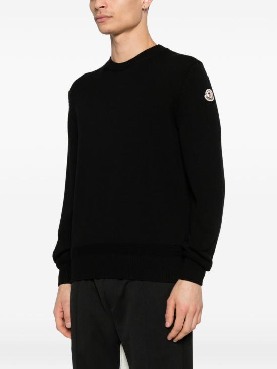 26SS 몽클레어 스웨터 9C00014 M1367 999 BLACK DOM - MONCLER