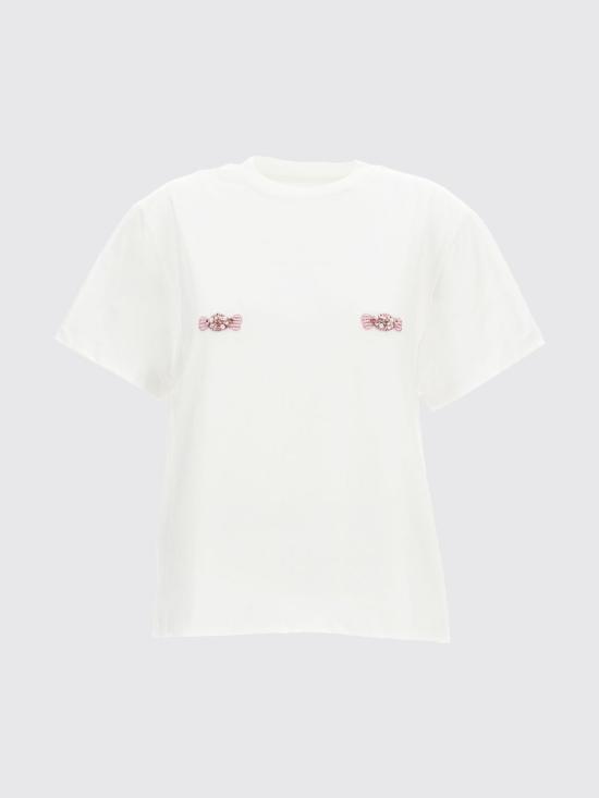 26SS 데 펨메스 반팔 티셔츠 D102JC D0101 White - DES PHEMMES