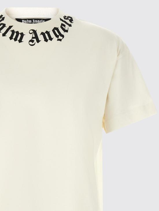 26SS 팜앤젤스 반팔 티셔츠 PMAA109S26JER008 0310 White - PALM ANGELS