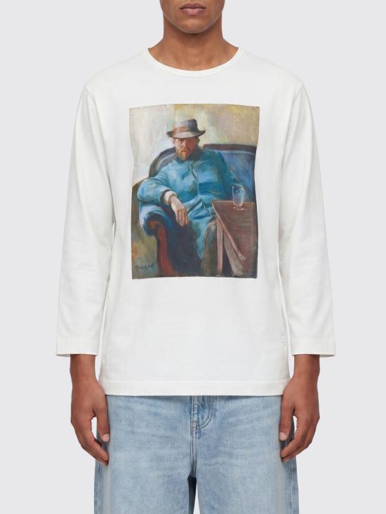 26SS 와타나베 준야 긴팔 티셔츠 WQT001051 1 White