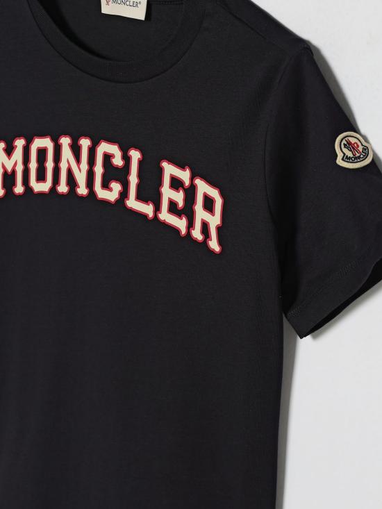 26SS [키즈] 몽클레어 티셔츠 8C0000189AFV 778 Blue - MONCLER