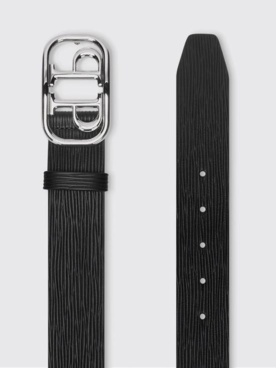 26SS 필립 플레인 가죽 벨트 FAEAMVA0968PLE010N 02 Black - PHILIPP PLEIN