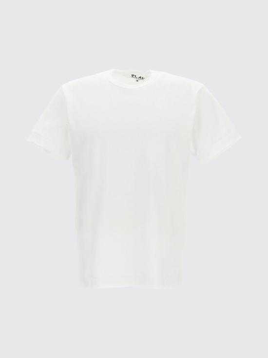 26SS 꼼데가르송 반팔 티셔츠 AXT340 White - COMME DES GARCONS