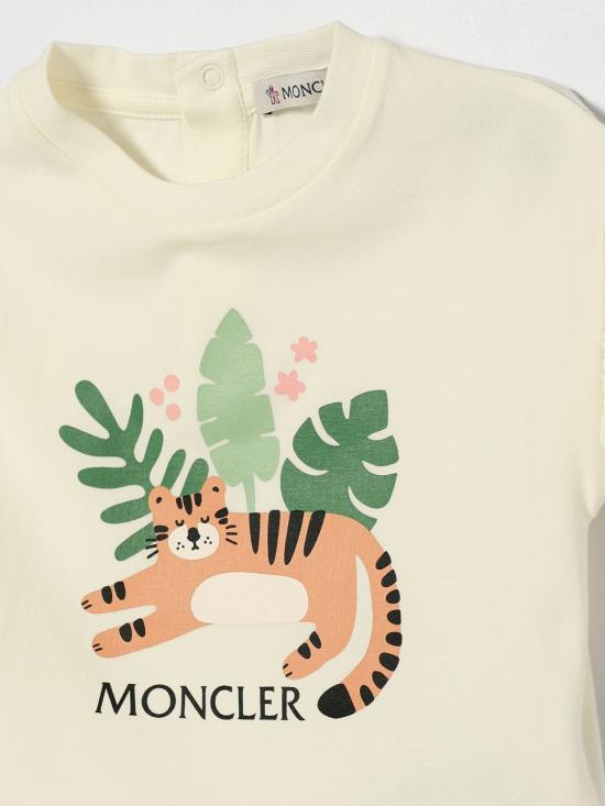 26SS [키즈] 몽클레어 티셔츠 8C0000289AUM 034 Beige - MONCLER