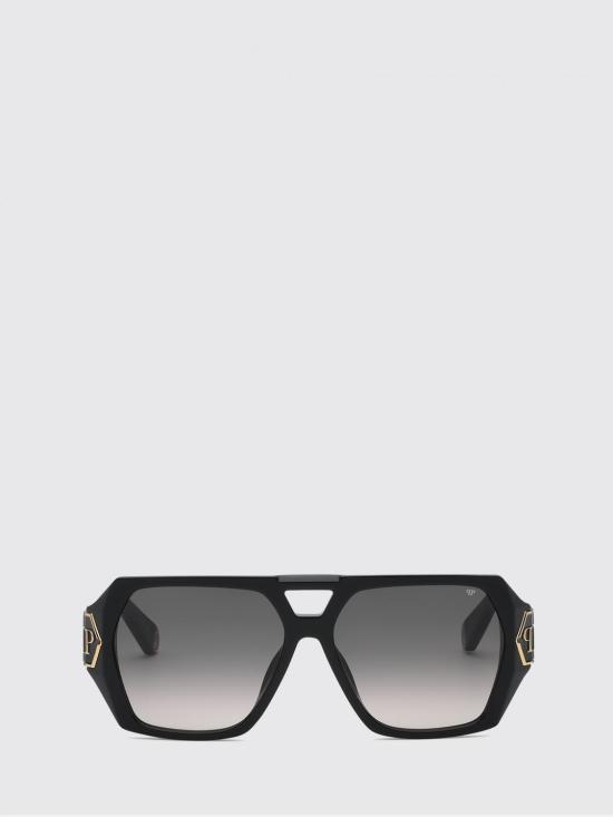 26SS 필립 플레인 선글라스 PAFAWES0189PXV001N 02 Black - PHILIPP PLEIN