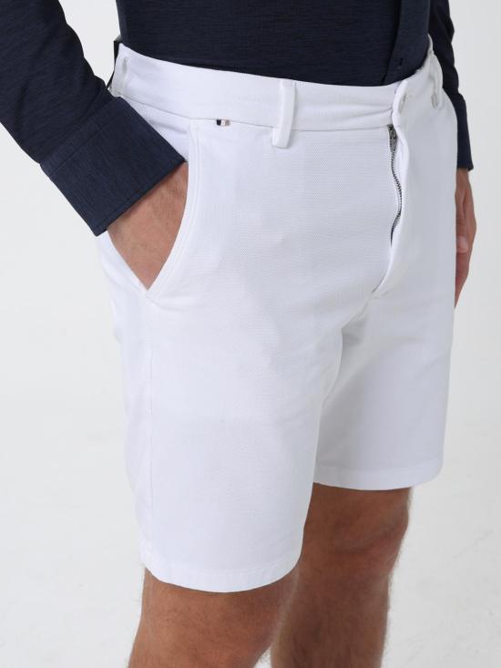 26SS 보스 숏팬츠 50555859 100 White - BOSS