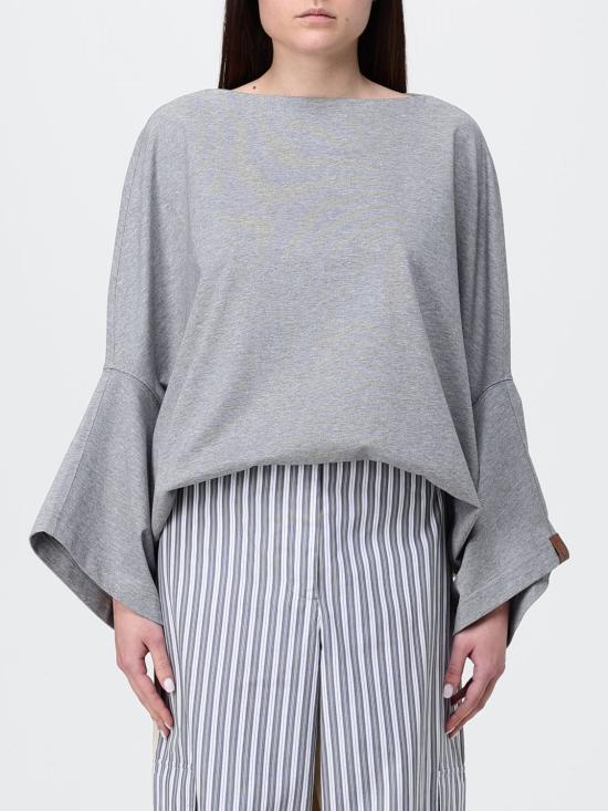 26SS 스텔라 맥카트니 긴팔 티셔츠 6J04483SQA50 1262 Grey