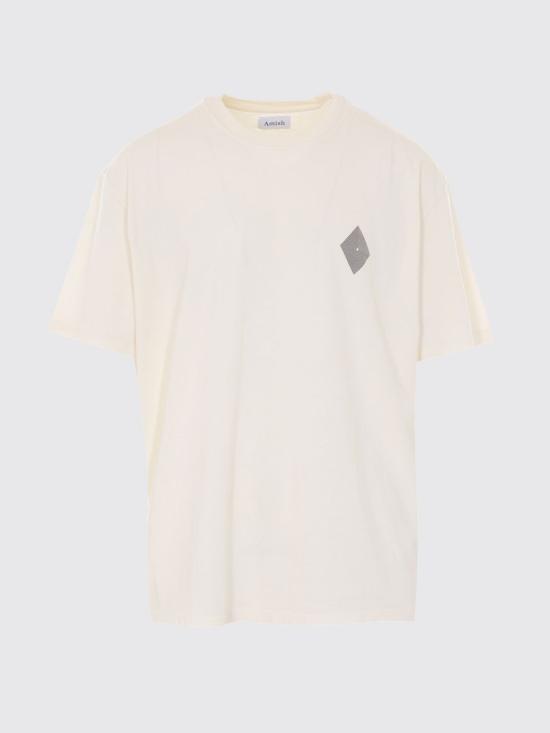 26SS 아미시 반팔 티셔츠 AMX034CR570569 90569 Beige - AMISH