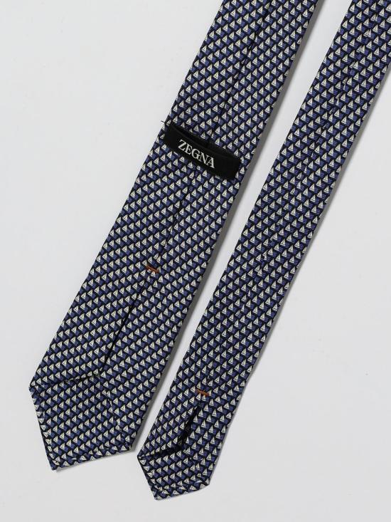 26SS 에르메네질도제냐 넥타이 1PBZ3W00TA3 BL1 Navy - ERMENEGILDO ZEGNA