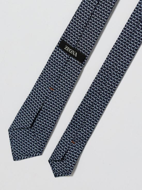 26SS 에르메네질도제냐 넥타이 1PBZ3W02TA3 BL1 Navy - ERMENEGILDO ZEGNA