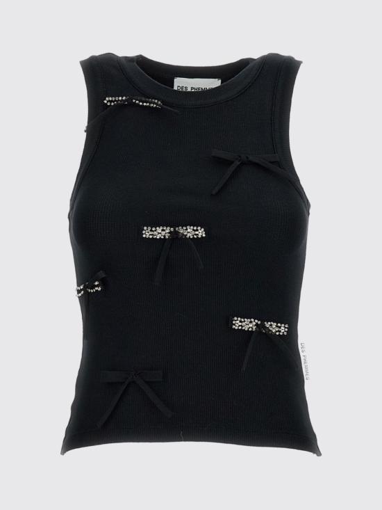 26SS 데 펨메스 민소매 티셔츠 D101JU D0900 Black - DES PHEMMES