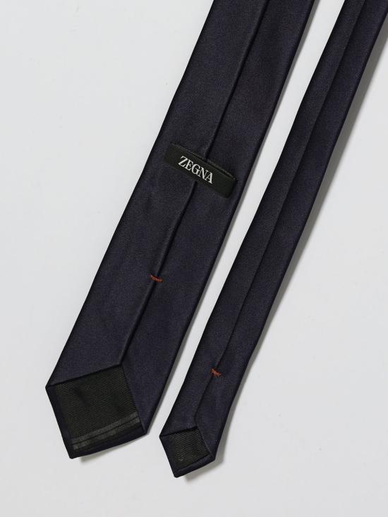 26SS 에르메네질도제냐 넥타이 1P8E8D60T BL1 Navy - ERMENEGILDO ZEGNA