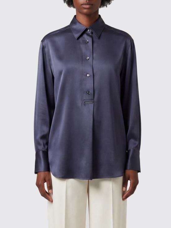 26SS 브루넬로 쿠치넬리 셔츠 M0C59MQ605 C8901 Blue