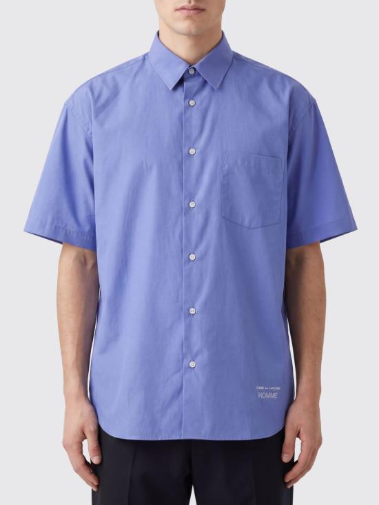 26SS 꼼데가르송 반팔 셔츠 HQB103 2 Blue
