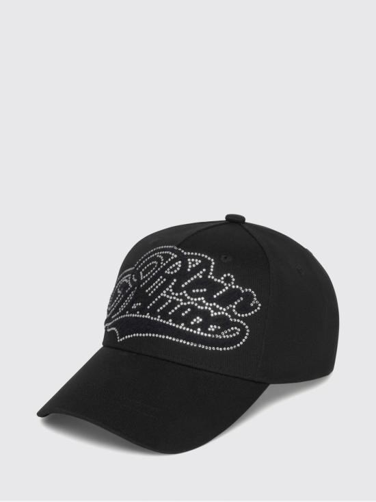 26SS 필립 플레인 볼캡 AAEAUAC0669PTE003N 02 Black