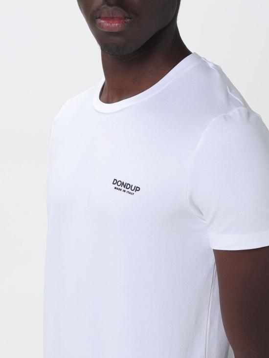 26SS 돈답 반팔 티셔츠 US221JS0125UDU6 000 White - DONDUP