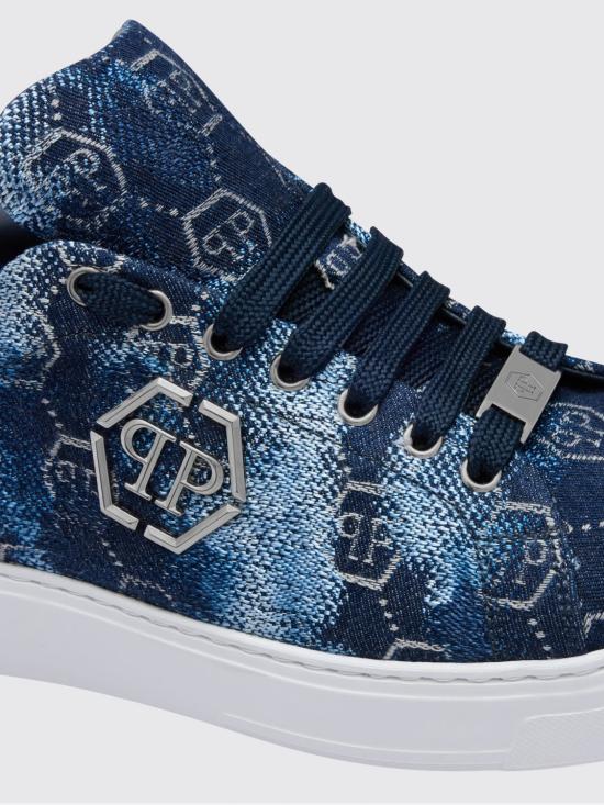 26SS 필립 플레인 스니커즈 SAFSUSC0917PTE021N 14 Blue - PHILIPP PLEIN