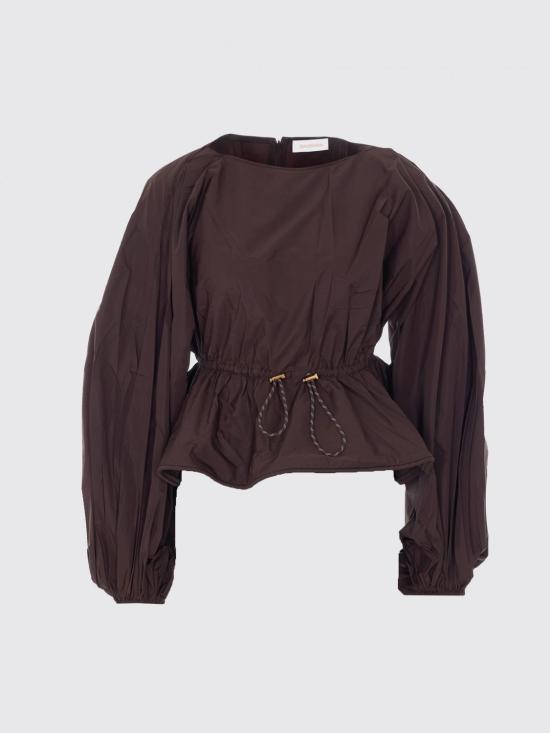 26SS 짐머만 블라우스 7919TS262 CHOCOLATE Brown - ZIMMERMANN