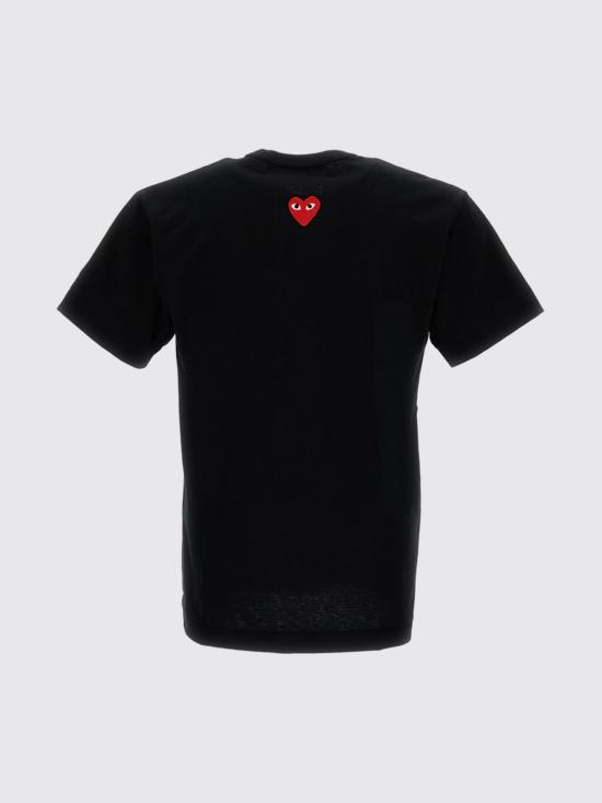 26SS 꼼데가르송 반팔 티셔츠 AXT340 Black - COMME DES GARCONS