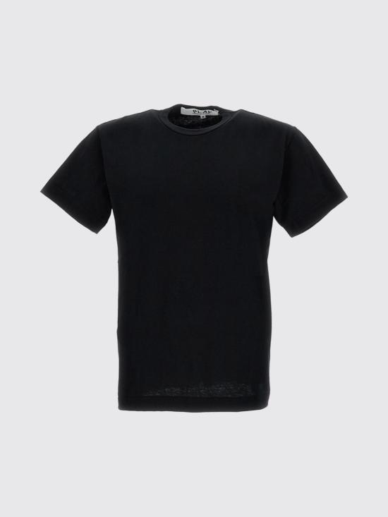 26SS 꼼데가르송 반팔 티셔츠 AXT340 Black - COMME DES GARCONS